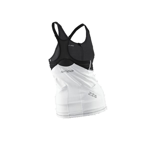 ORCA WOMENS 226 SUPPORT SINGLET 2014 TRI TOP - BLACK/WHITE
