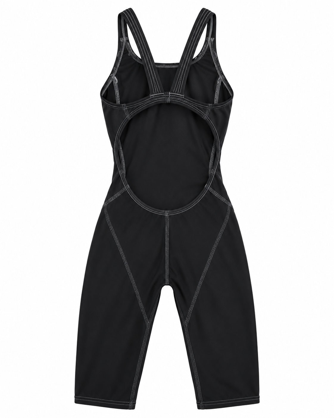 AGON JUNIOR FINA APPROVED KNEESKIN RACE SUIT - BLACK