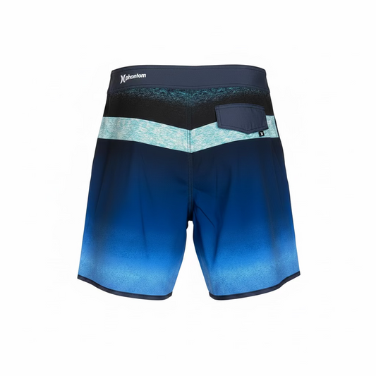 HURLEY PHANTOM BLUE FADE BOARD SHORTS