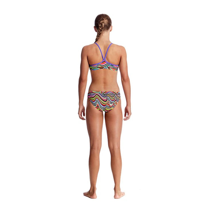 FUNKITA RACERBACK TWO PIECE - DRIPPING