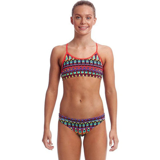 FUNKITA RACERBACK TWO PIECE - FIRE TRIBE