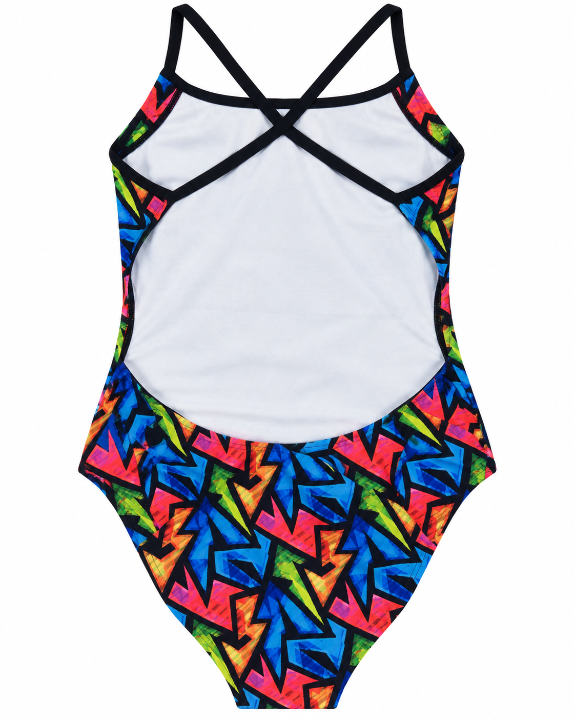 MOJO GRAFFITI GROOVE SUN BACK W-16 ONE PIECE SWIMSUIT