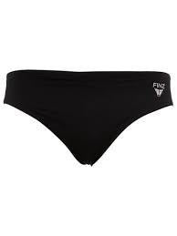 FINZ SOLID RACER ONE PIECE SWIMSUIT - BLACK