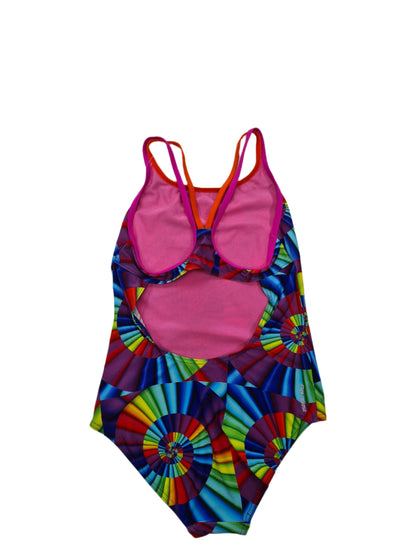 ZOGGS GIRLS SWIRY DUOBACK ONE PIECE SWIMSUIT