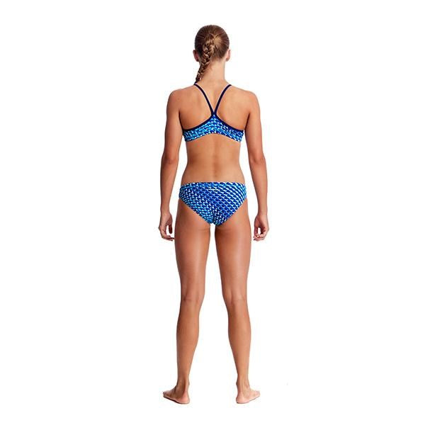 FUNKITA RACERBACK TWO PIECE - VAPOUR SCALE