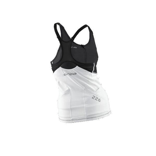 ORCA WOMENS 226 SUPPORT SINGLET 2014 TRI TOP - BLACK/WHITE