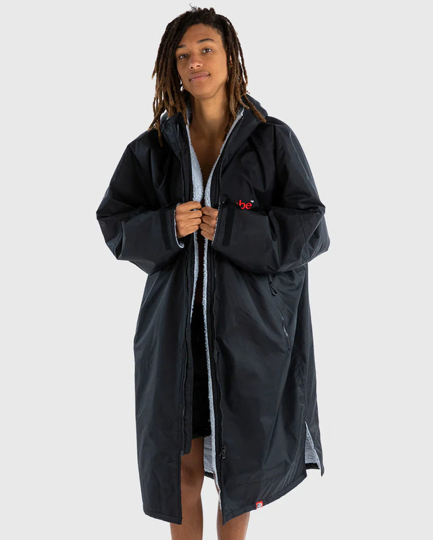 Dryrobe Advance Unisex Long Sleeve - Black/Grey