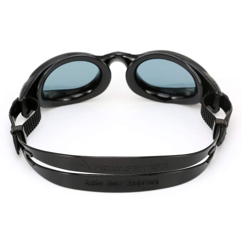 AQUA SPHERE KAIMAN GOGGLE - BLACK BLACK TINT SMOKE
