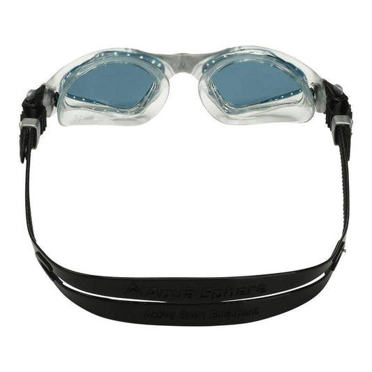 AQUA SPHERE KAYENNE GOGGLE - SILVER PETROL TINT SMOKE