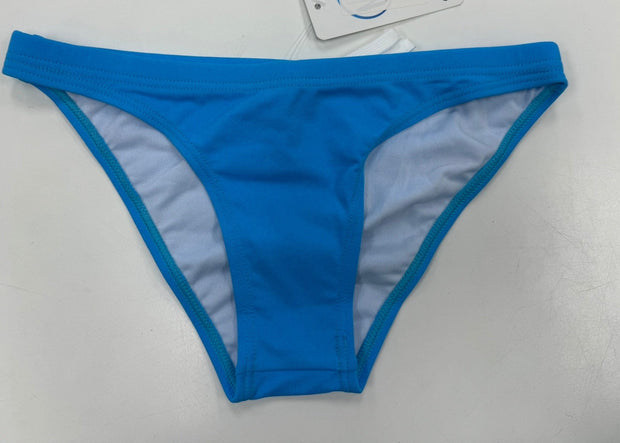 Womens Blue Boatie Swim Brief- W-10