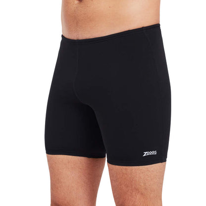 ZOGGS MENS COTTESLOE MID JAMMER - BLACK