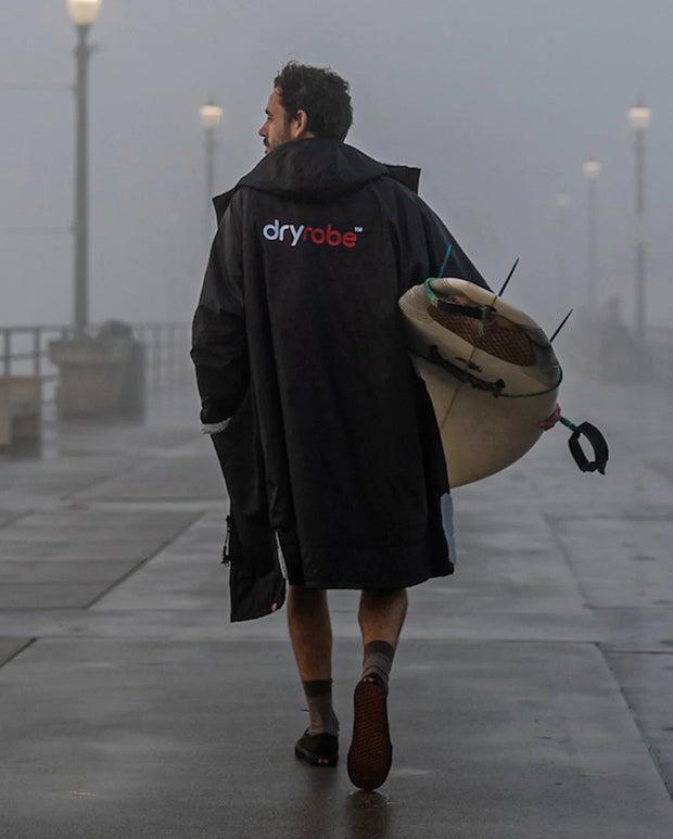 Dryrobe Advance Unisex Long Sleeve - Black/Grey