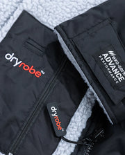 Dryrobe Advance Unisex Long Sleeve - Black/Grey