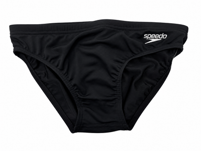 SPEEDO ENDURANCE+ BRIEF - BLACK, SIZE 10