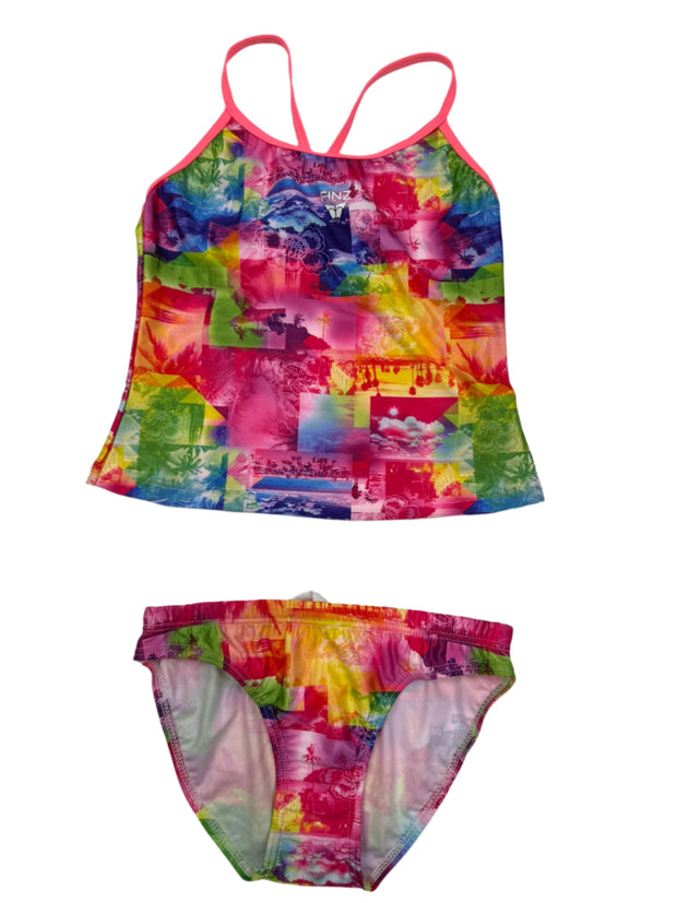 Finz Kaleido Print Tankini & Brief- G-14