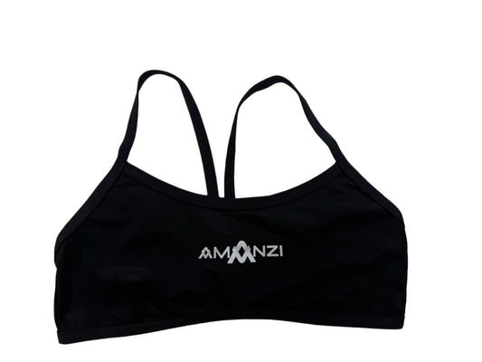 AMANZI WOMENS JET BLACK SPORT TOP - W8