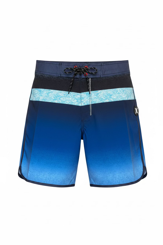 HURLEY PHANTOM BLUE FADE BOARD SHORTS