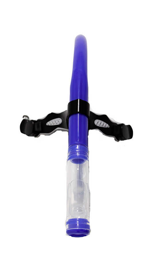 GLYDE SWIMMING SNORKEL - BLUE