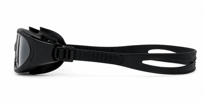 GLYDE NOVA POLARIZED - SWIMMING FITNESS AND OPEN WATER GOGGLE - BLACK/SMOKE