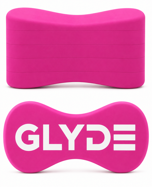 GLYDE ADULT SWIMMING PULL BUOY PINK