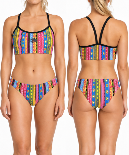 ZEALOUS ANGEL FIRE GIRLS TWO PIECE SIZE 12