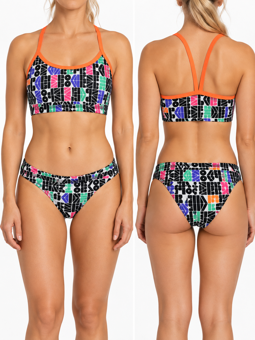 FUNKITA RACERBACK TWO-PIECE SWIMSUIT – SECRET CODE SIZE 10