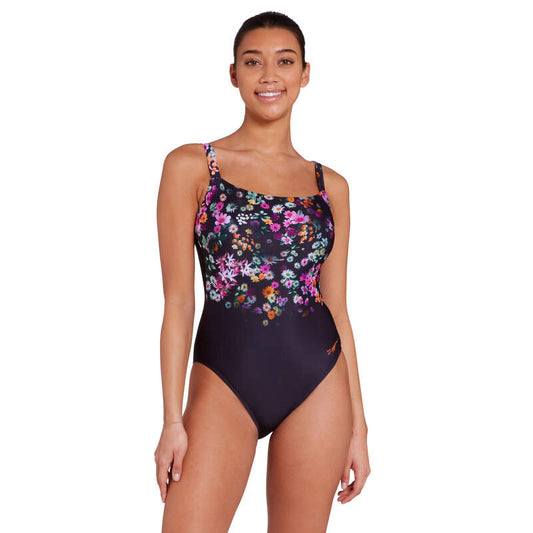 ZOGGS WOMENS DREAM ADJUSTABLE CLASSICBACK ONE PIECE SWIMSUIT