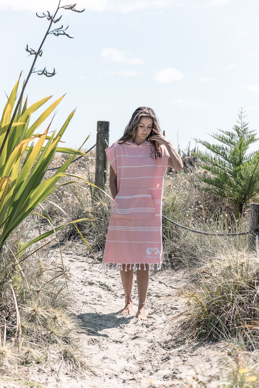 MOANA COTTON HOODED PONCHO TOWEL