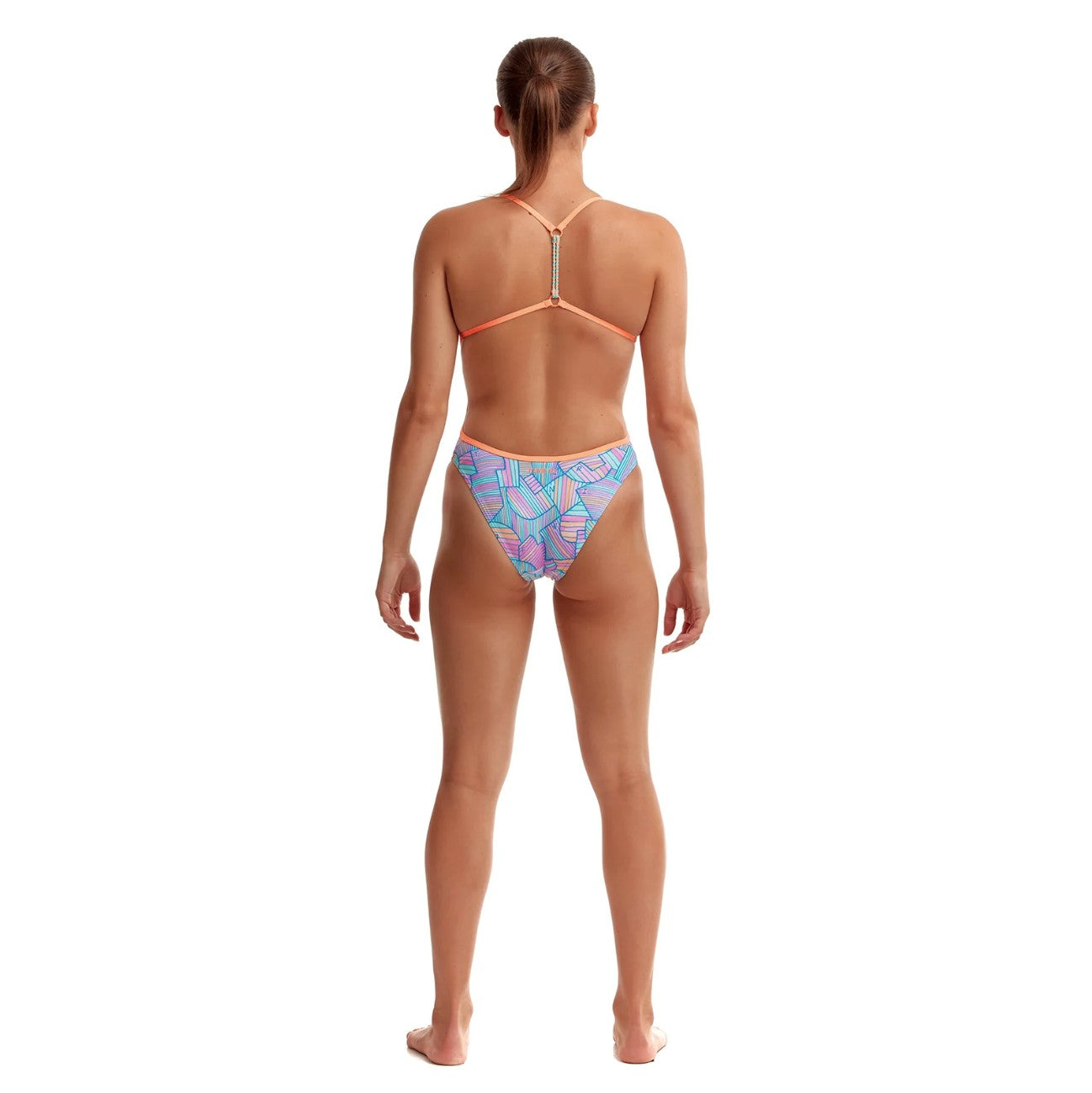 FUNKITA TWISTED STRAP ONE PIECE SWIMSUIT