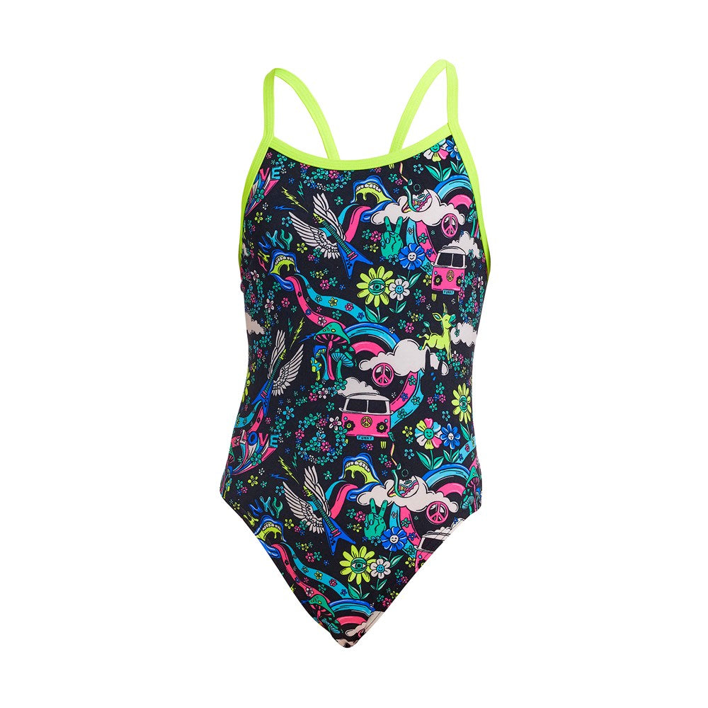 FUNKITA SINGLE STRAP ONE PIECE SWIMSUIT - HIPPY DIPPY