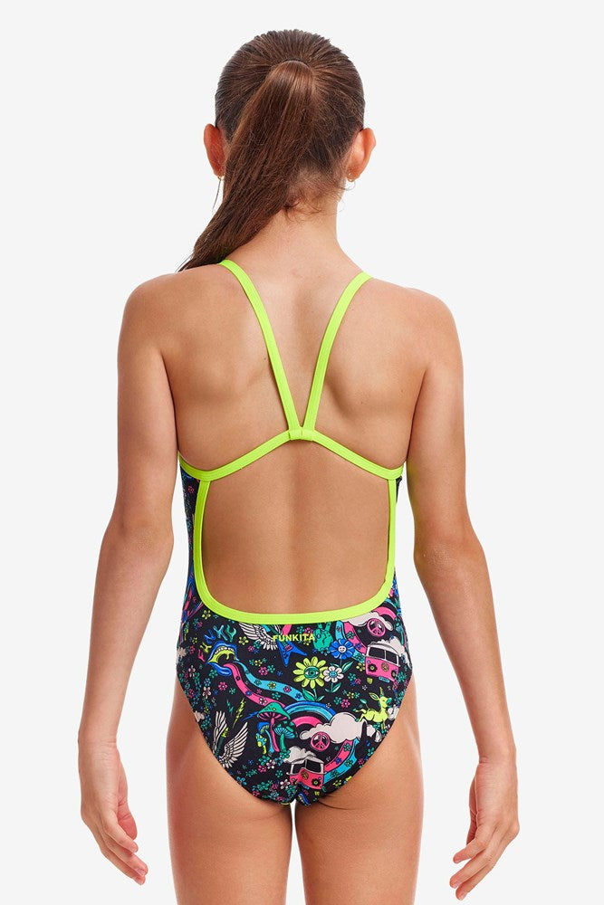 FUNKITA SINGLE STRAP ONE PIECE SWIMSUIT - HIPPY DIPPY