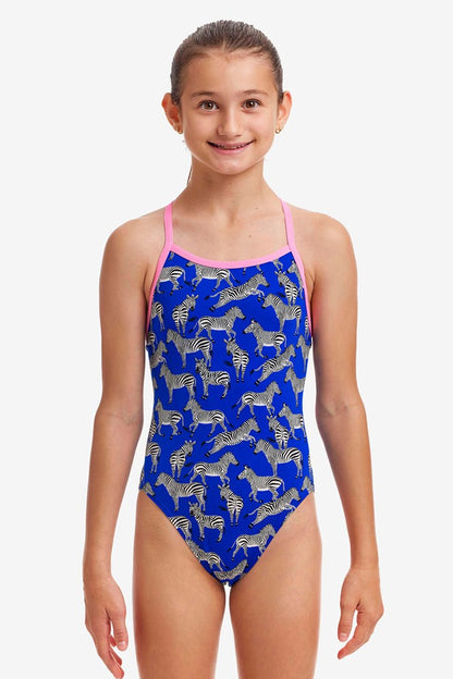 FUNKITA SINGLE STRAP ONE PIECE SWIMSUIT - PRANCE PARTY