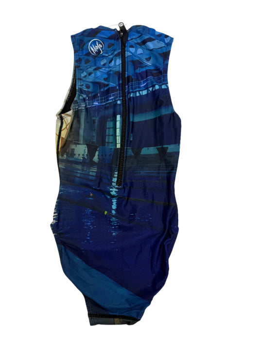 MOJO GIRLS POOL SUNSET WATER POLO SUIT ONE PIECE SWIMSUIT