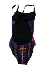GIRLS DEEP BLUE AZTEC