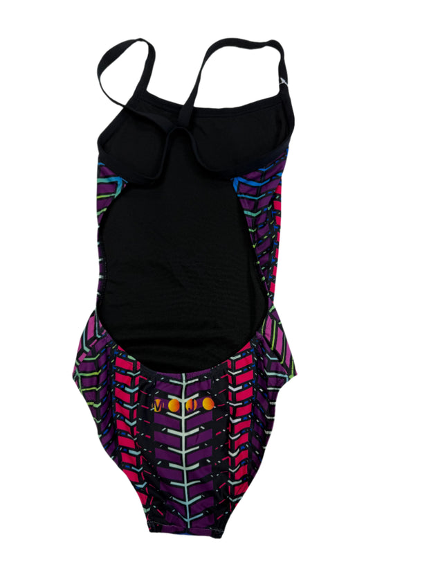 GIRLS DEEP BLUE AZTEC