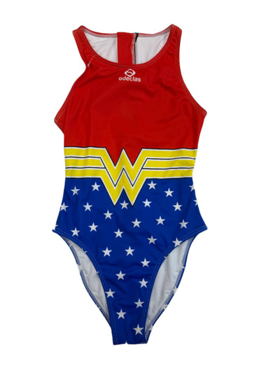WONDER WOMANS WATER POLO SUIT