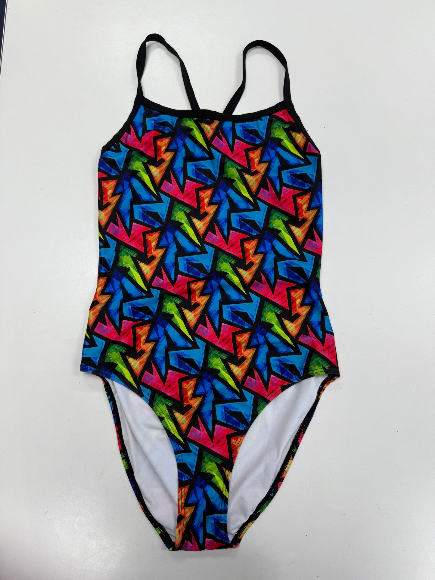 MOJO GRAFFITI GROOVE SUN BACK W-16 ONE PIECE SWIMSUIT