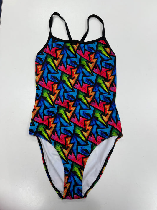 MOJO GRAFFITI GROOVE SUN BACK W-16 ONE PIECE SWIMSUIT