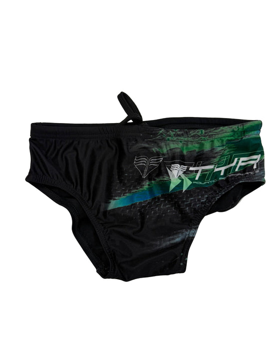 TYR BOYS DURFAST CARBON RACER ONE PIECE SWIMSUIT