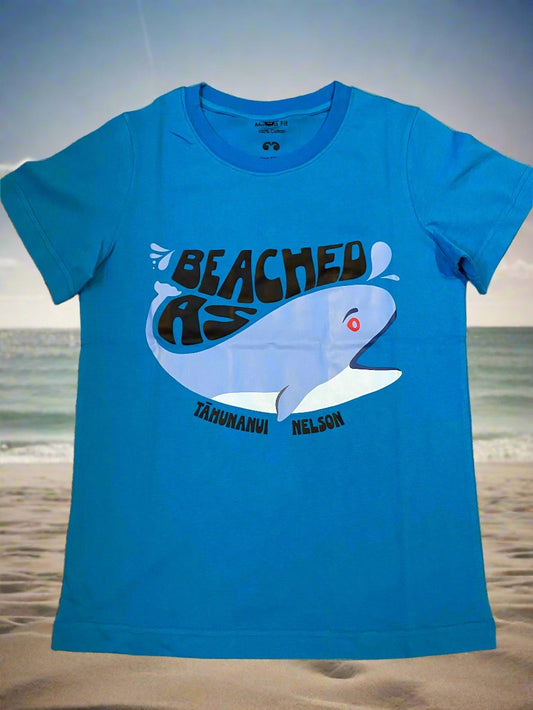 MOANA WOMENS BEACHED AS WHALE TEE