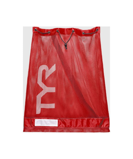 TYR MESH EQUIPMENT BAG - RED