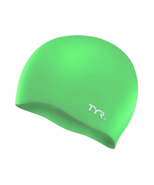 TYR WRINKLE-FREE YOUTH SILICONE CAP - APPLE GREEN