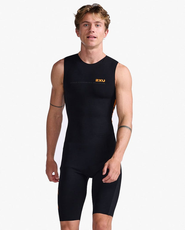 MENS PROPEL SWIMSKIN BLACK TURMERIC