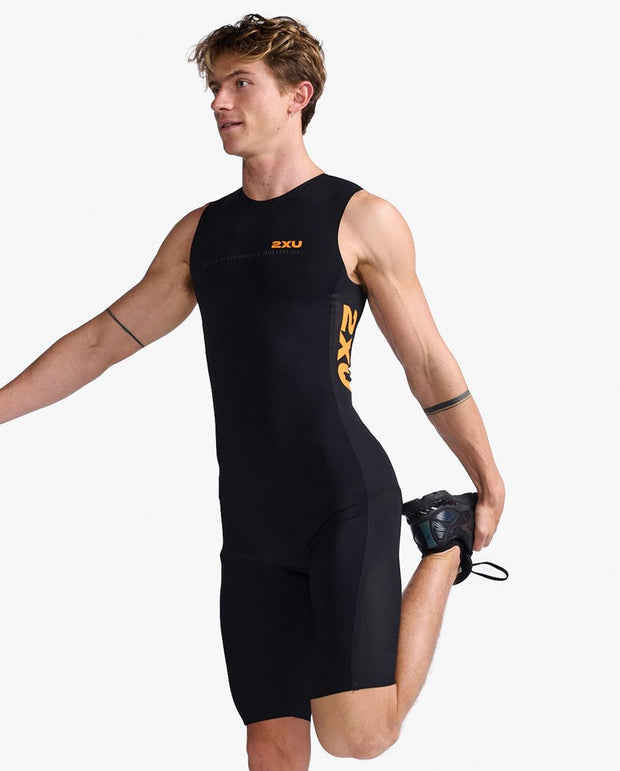 MENS PROPEL SWIMSKIN BLACK TURMERIC