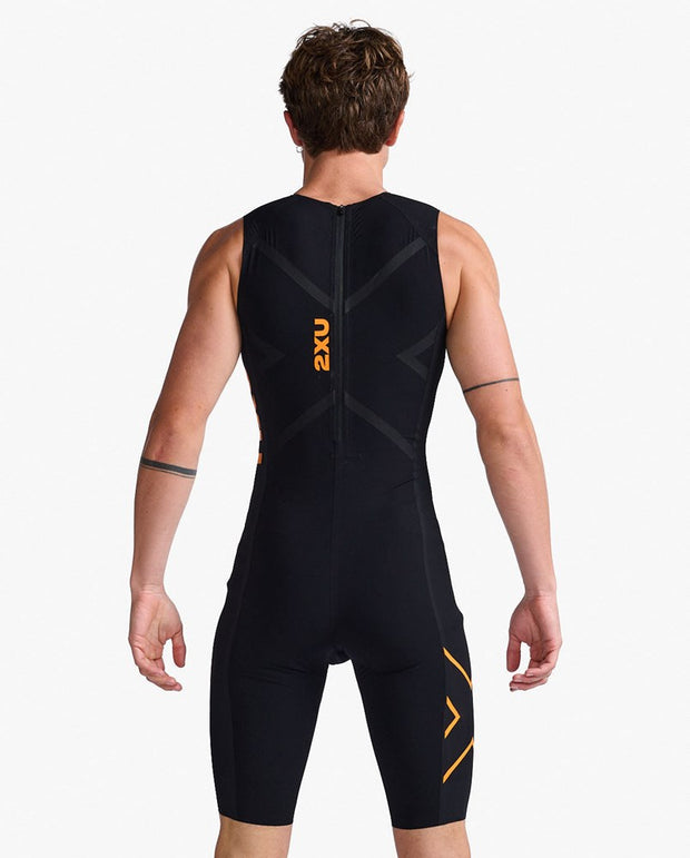 MENS PROPEL SWIMSKIN BLACK TURMERIC