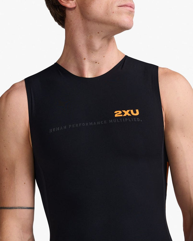MENS PROPEL SWIMSKIN BLACK TURMERIC