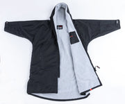 Dryrobe Advance Unisex Long Sleeve - Black/Grey