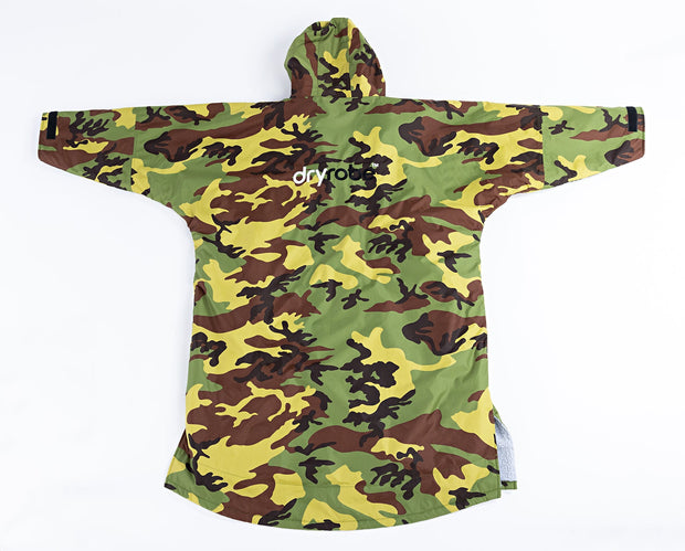 Dryrobe Advance Unisex Long Sleeve - Camo/Grey