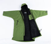 Dryrobe Advance Unisex Long Sleeve - Dark Green/Black