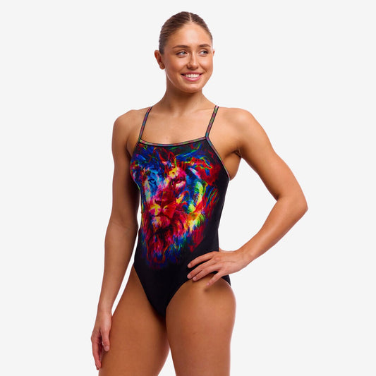FUNKITA LADIES SINGLE STRAP ONE PIECE PRIDE ALIVE